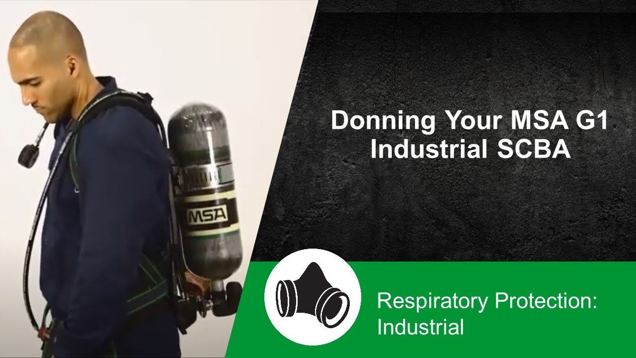 Donning Your MSA G1 Industrial SCBA
