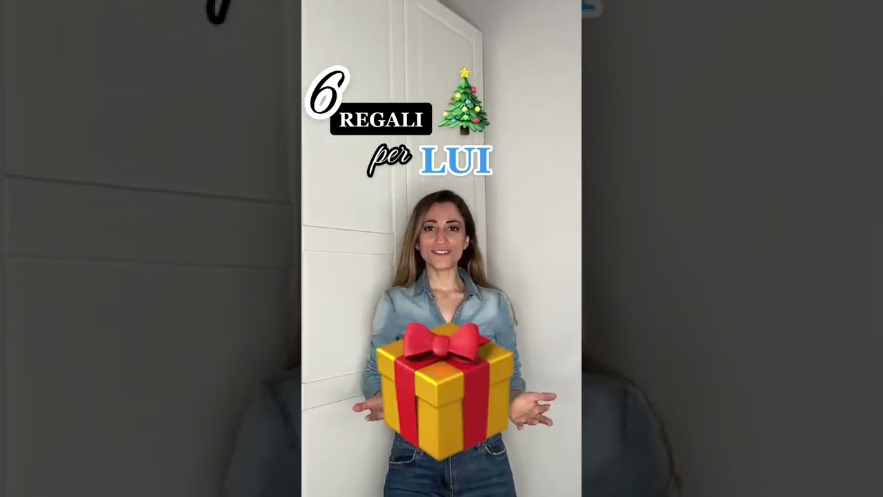 5 REGALI di NATALE per LUI 🎄#christmas