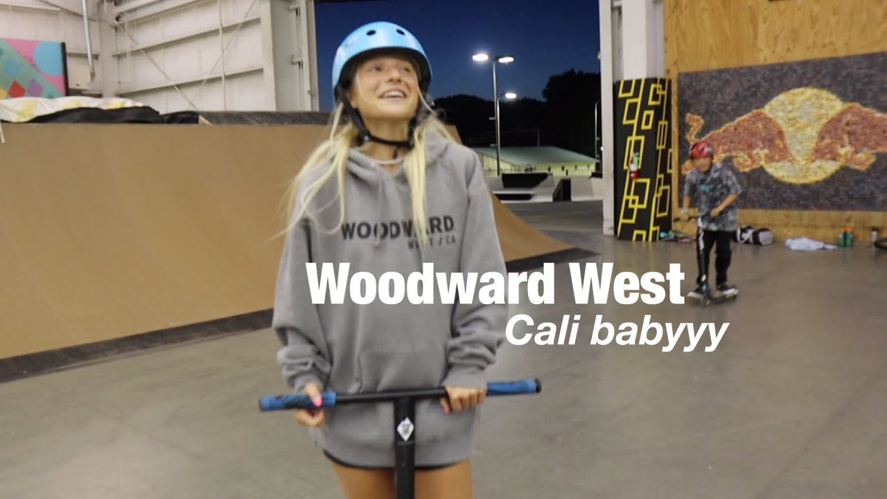I WENT TO WOODWARD WEST🛴🛹💛🤸🏼‍♀️