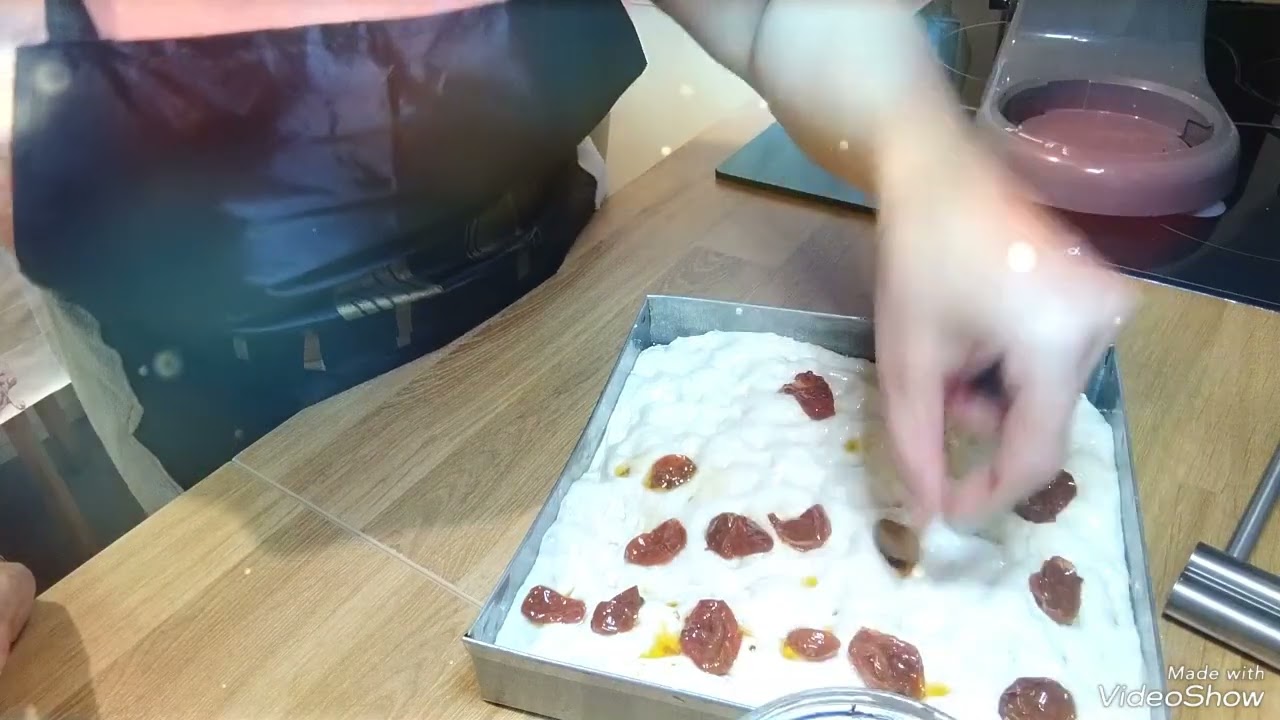 La focacia italienne spongieuse et délicieuse 😋😋😋😋