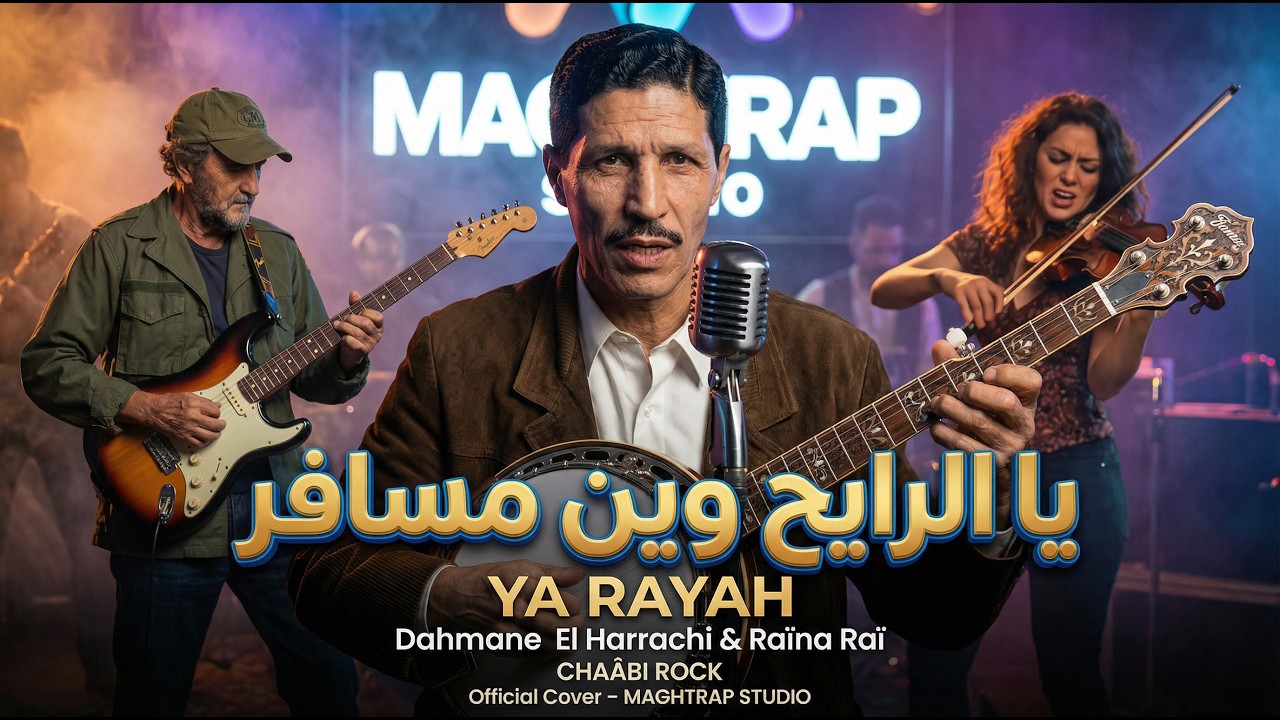 YA RAYAH- يا الرايح  | Version Chaâbi Rock Raïna Raï | Hommage à Dahmane El Harrachi