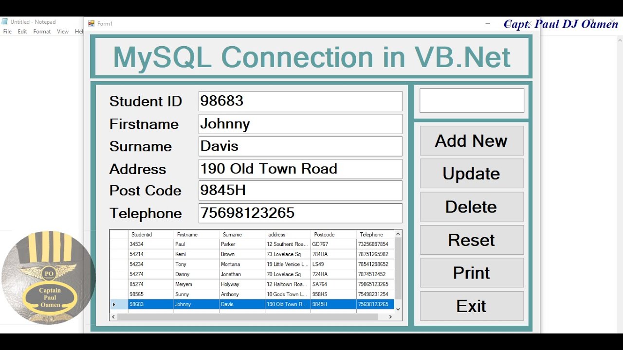 Как подключить базу данных MySQL в Visual Basic.Net — полное руководство
