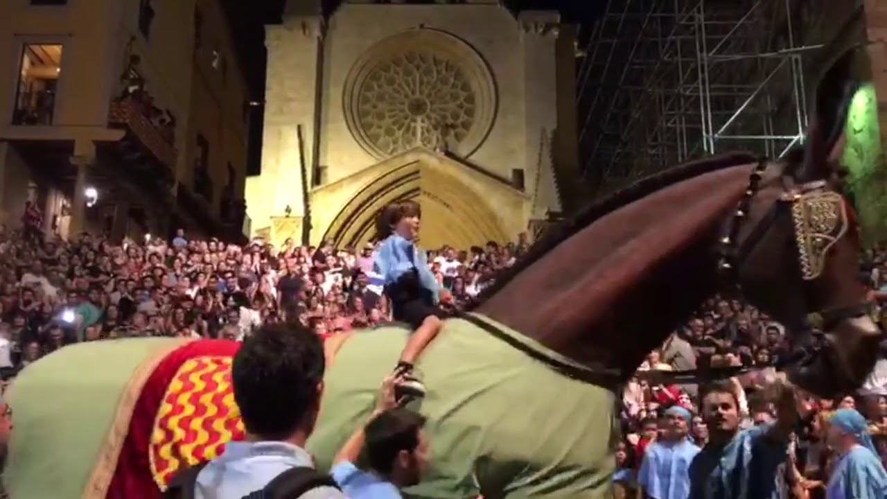 Baixada del Seguici, Mulassa de Tarragona, Santa Tecla 2018