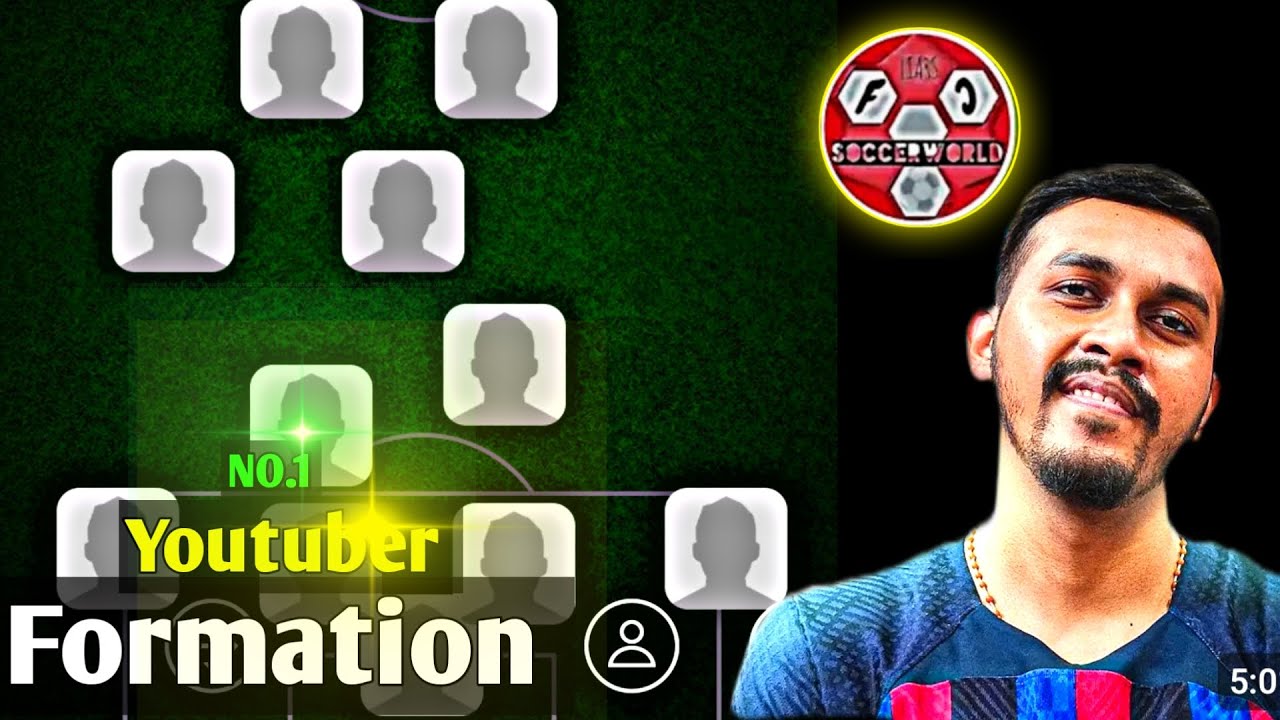 SECRETS Revealed  @LIARSFC  INDIA NO.1 YouTuber Formation 🥶 || Best Tactics & Best Formation Review