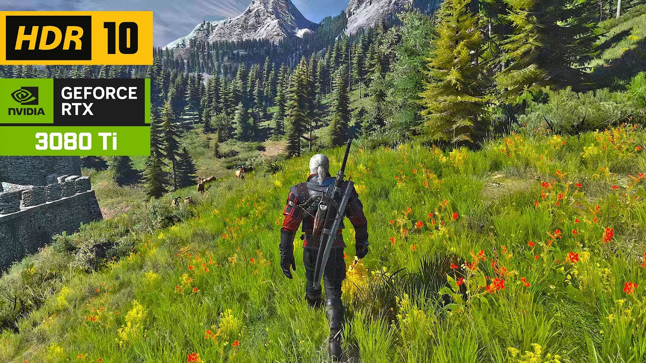 Kaer Morhen Soothing Environment | Beyond Limits Graphics [Witcher 3 Next Gen]