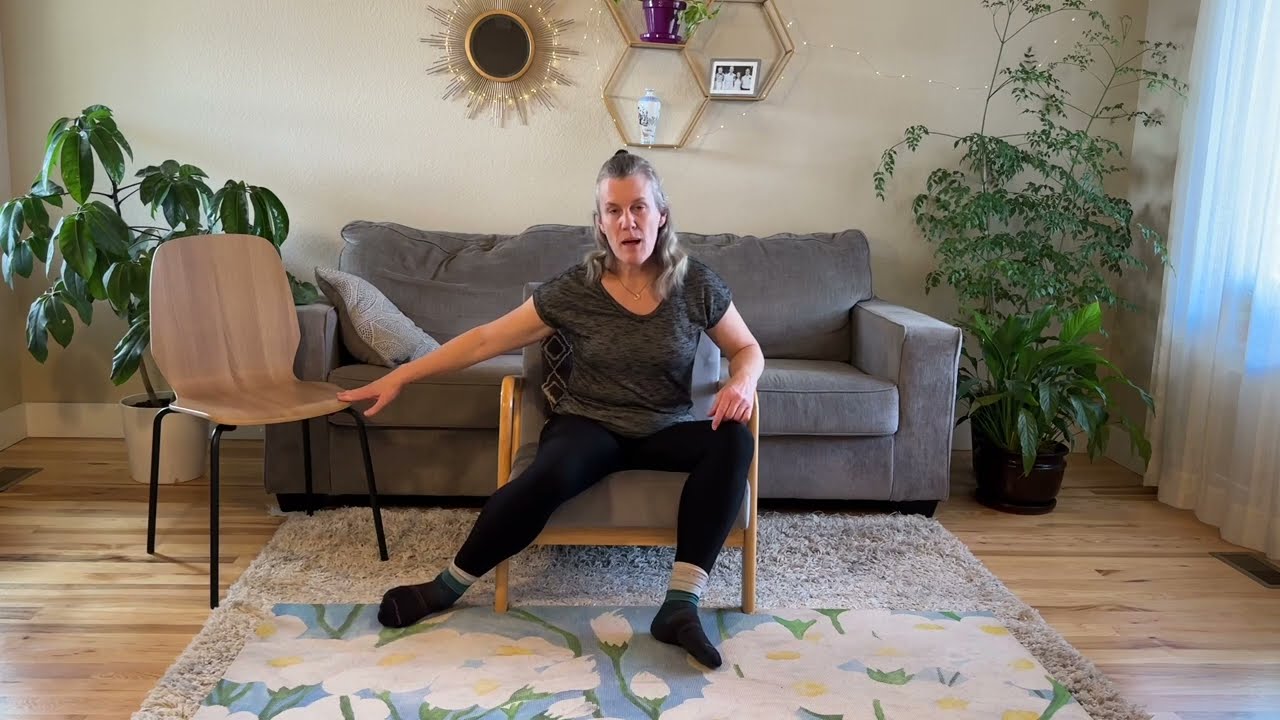 Seated Somatic Yoga for Neck, Back and Hip pain