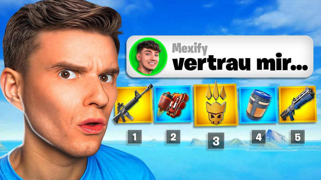 ALVI TESTET YOUTUBER-LOADOUTS IN FORTNITE CHAPTER 7