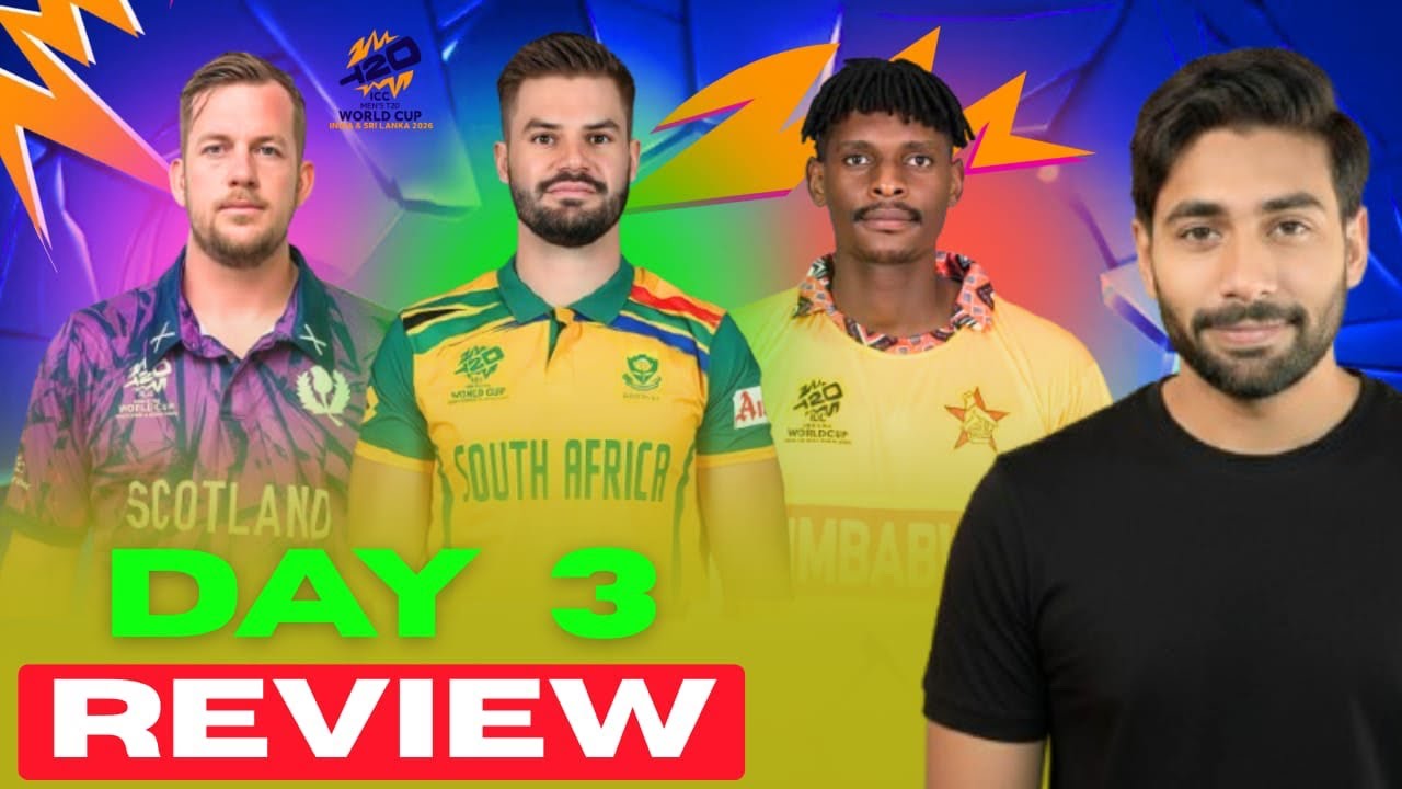 T20 World Cup Day 3 All Matches Analysis And Pakistan Match Against USA Preview 