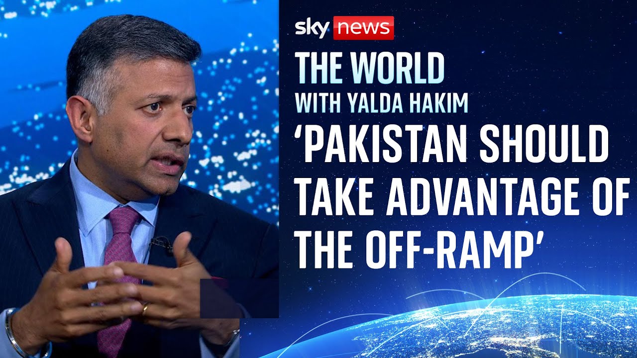 India's high commissioner urges Pakistan to take 'off-ramp' | The World with Yalda Hakim