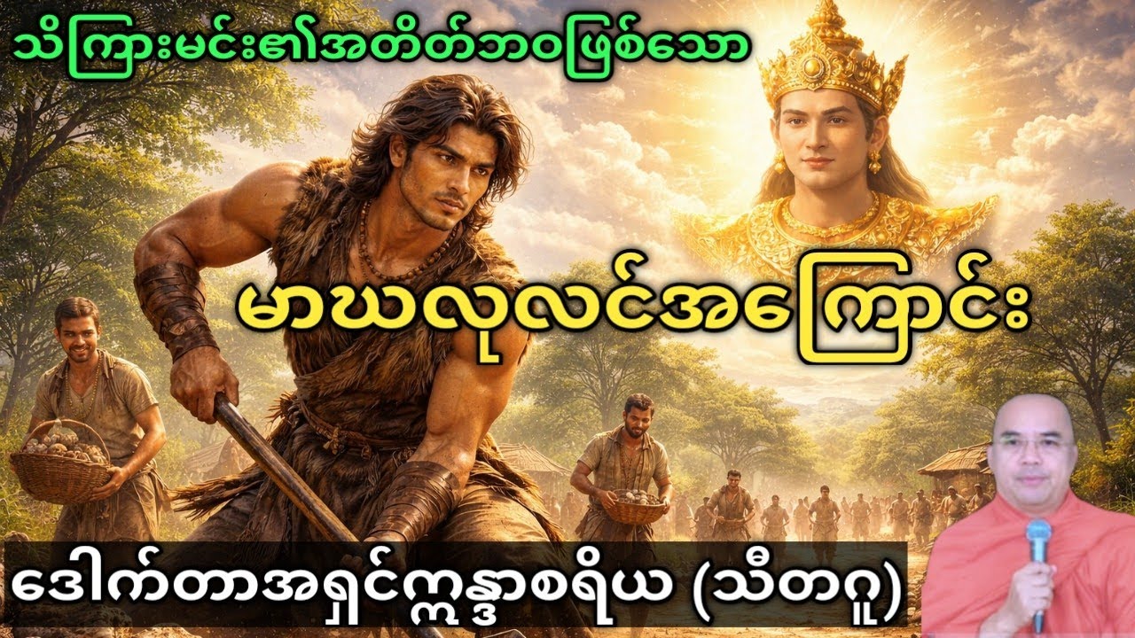 သိကြားမင်းဖြစ်လာသော မာဃလုလင်၏ အတိတ်ဘဝ | ဒေါက်တာအရှင်ဣန္ဒာစရိယ(သီတဂူဆရာတော်)