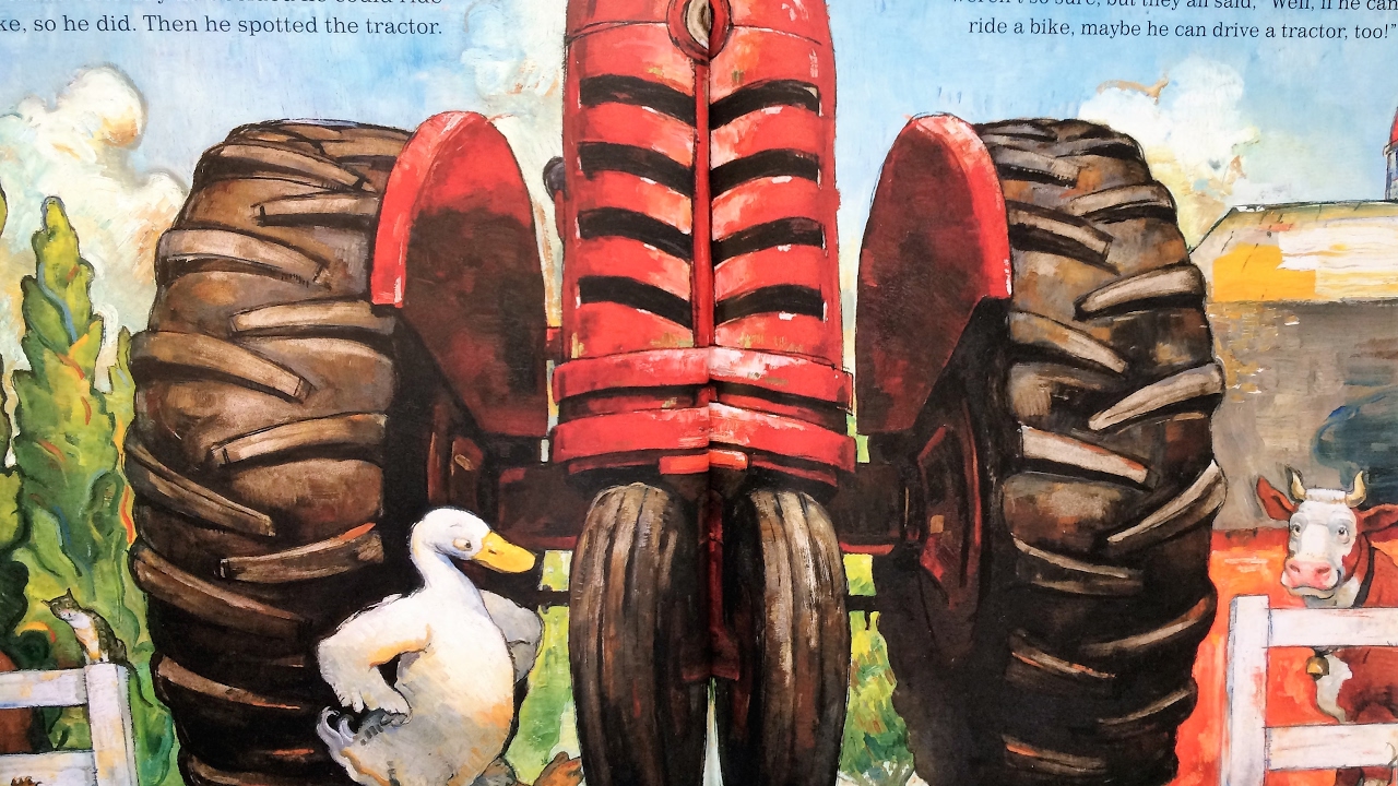 Duck on a Tractor - children's story read by Mark