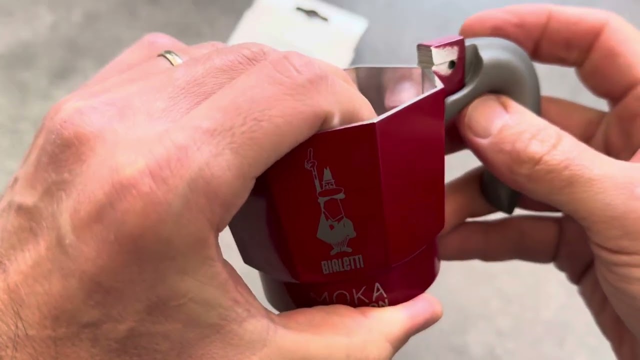 Bialetti Moka Induction 2-Cup Gray Handle Replacement