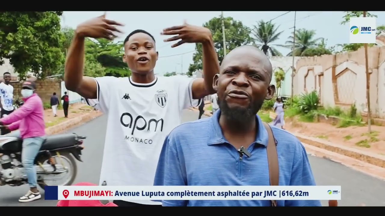 Mbujimayi : Jeudi 27.11.2025 — Fin de l’asphaltage sur l’avenue LUPUTA 