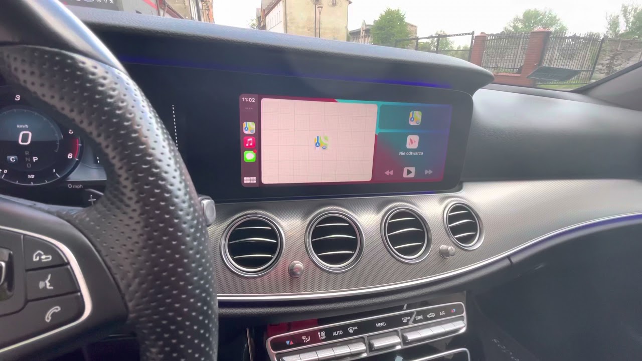 W213 CarPlay - Android Auto Aktywacja part 2