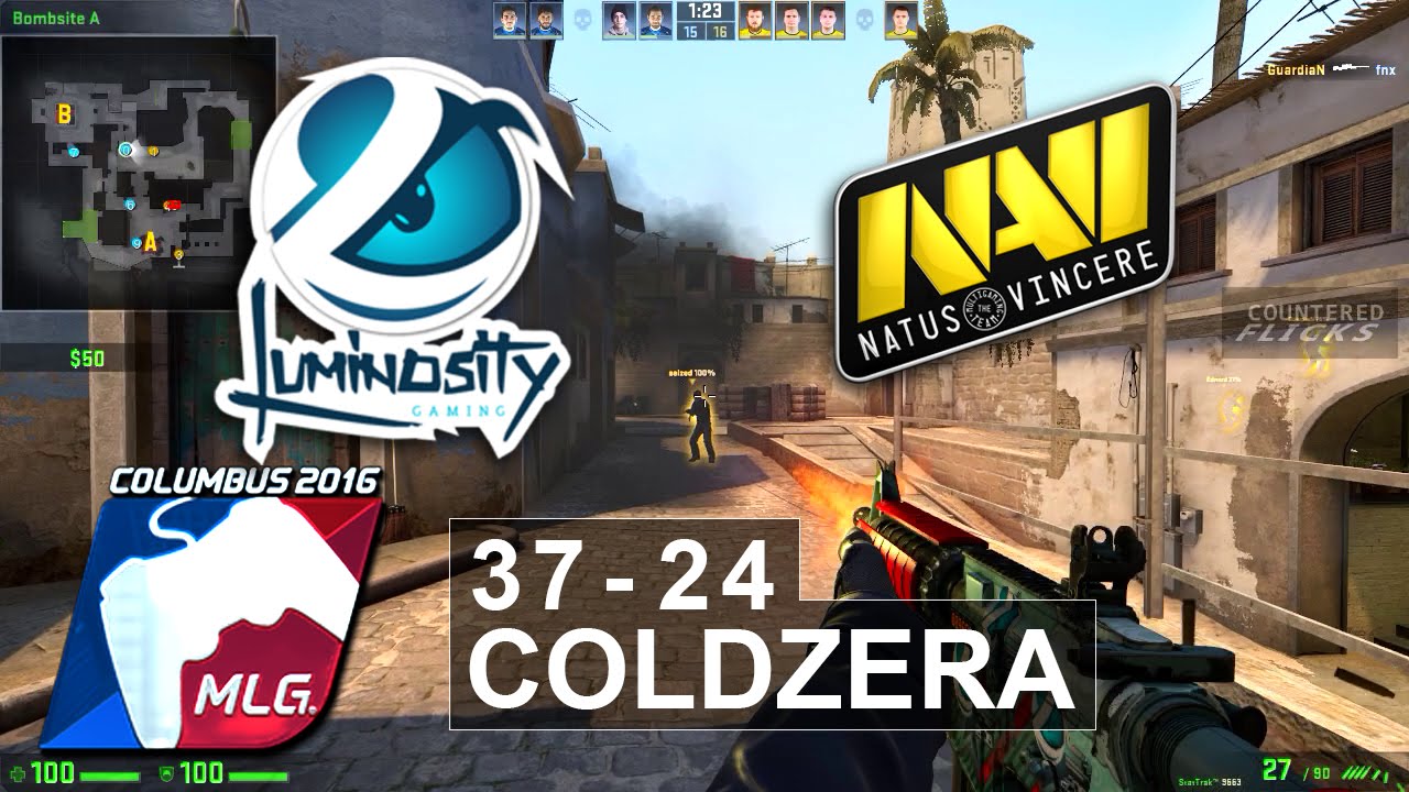 coldzera POV 37-24 vs NaVi (MLG Columbus 2016)