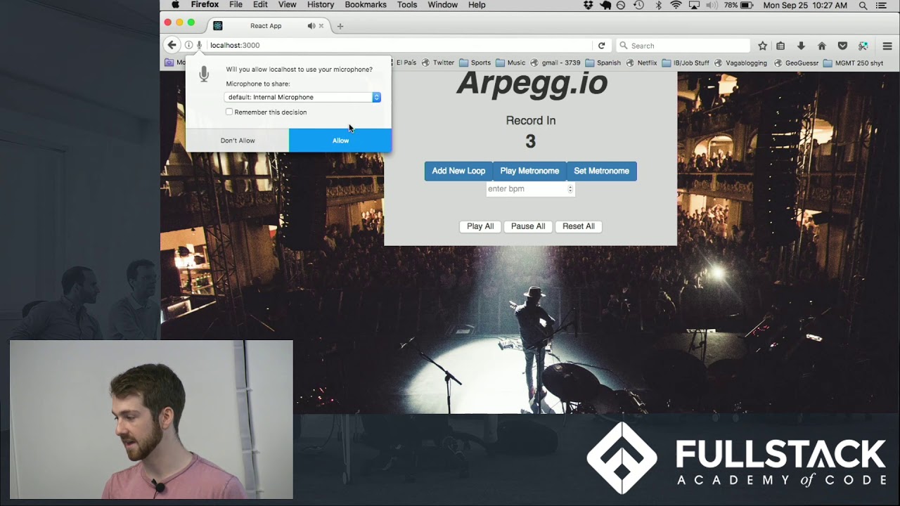 Stackathon Presentation: Arpegg.io