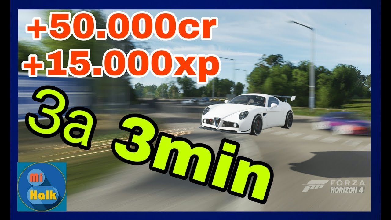 [Forza Horizon 4] Самый быстрый фарм CR и XP. Быстрее , чем Goliath!!!