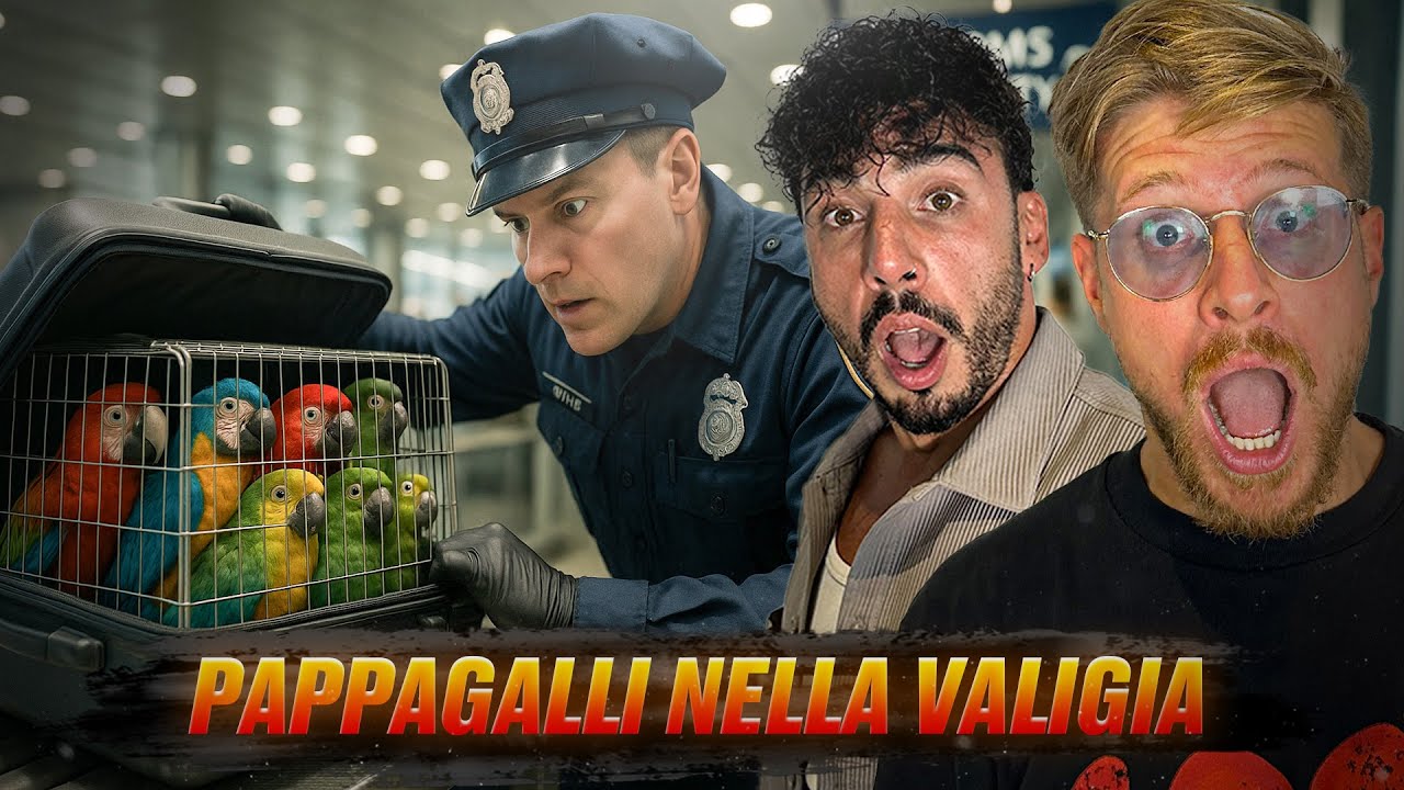 REAGIAMO AD UN ASSURDO EPISODIO DI AIRPORT SECURITY – QUEST'UOMO NASCONDE DEI PAPPAGALLI!