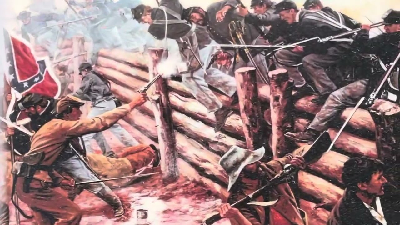 Site of the Bloody Angle. Spotsylvania Courthouse Battlefield. Spotsylvania Courthouse, Virginia.