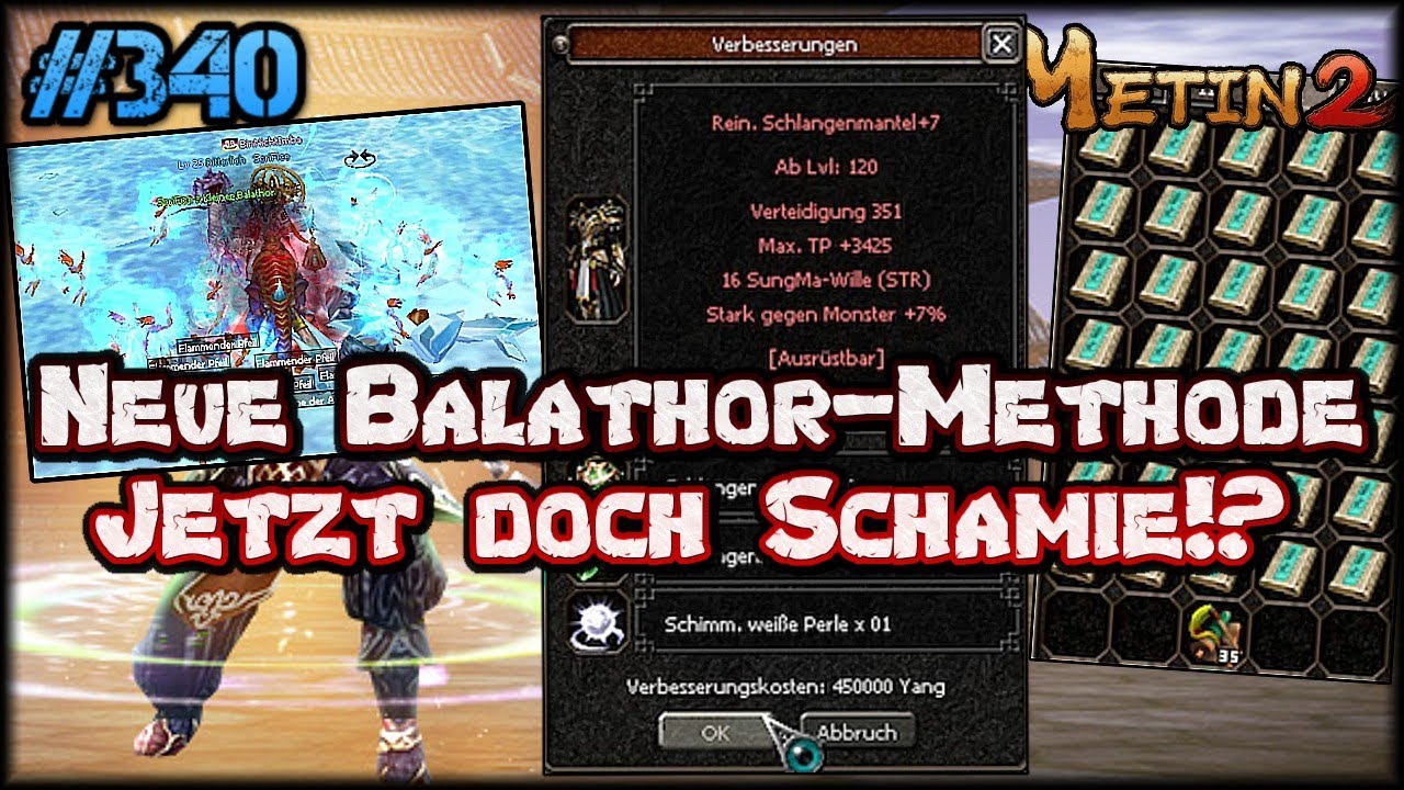 Metin2.de RUBY - EPISODE #340 | BALATHOR-TIPP! | Schamie-EQ & Mehr!