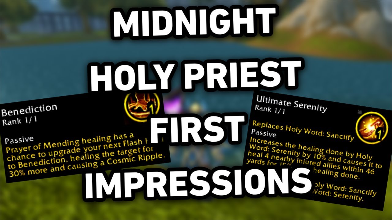 Первые впечатления от Midnight Holy Priest!