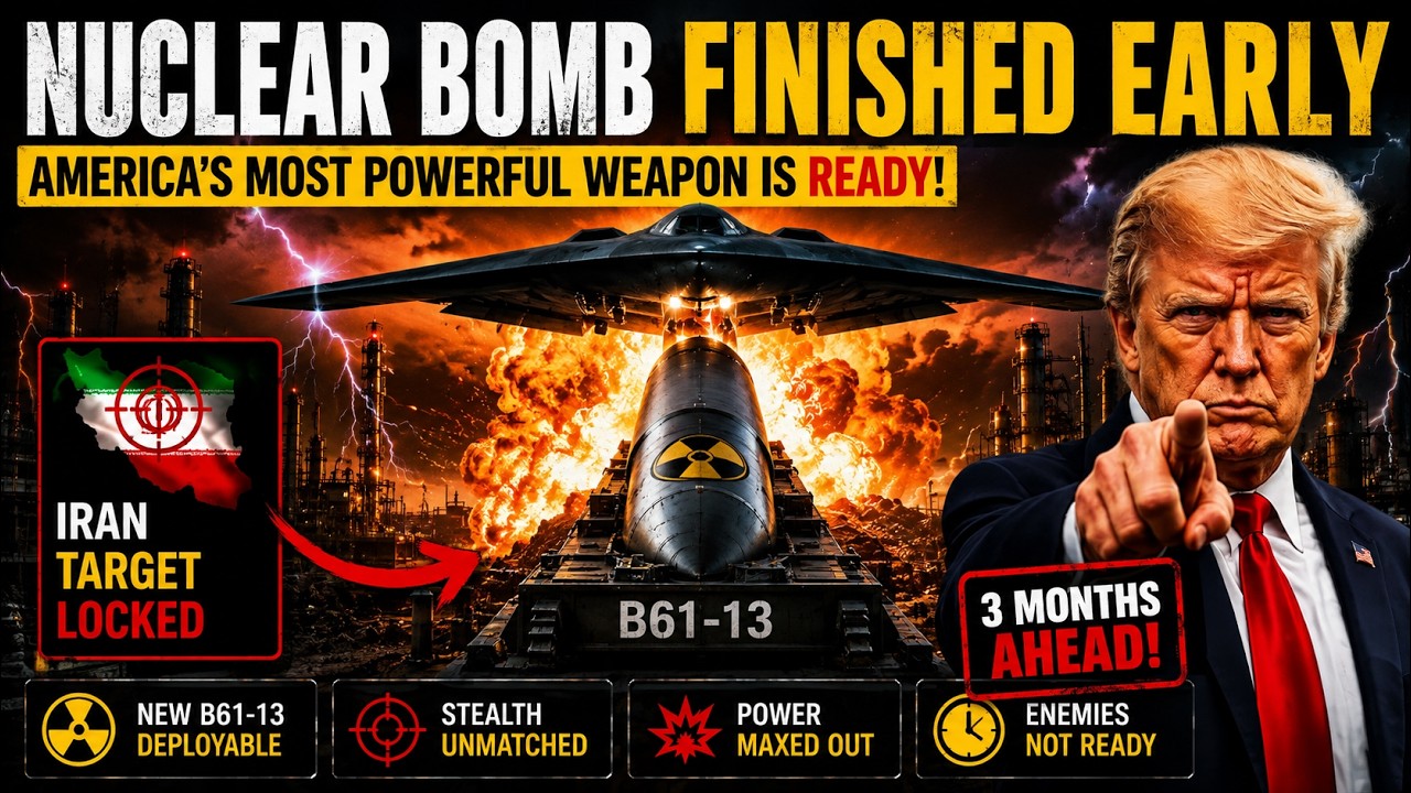 America's New Nuclear Bomb Finished EARLY &mdash; The B61-13 Changes Everything