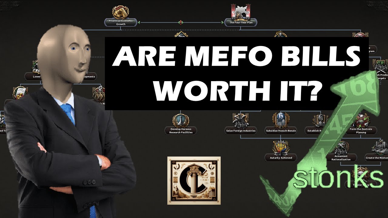 Законопроекты MEFO против восстановления экономики: сравнение отраслей экономики Германии в HOI4 ...