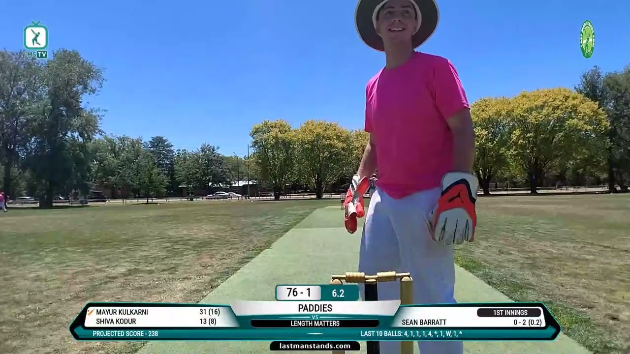 Match Highlights: Paddies Vs Length Matters
