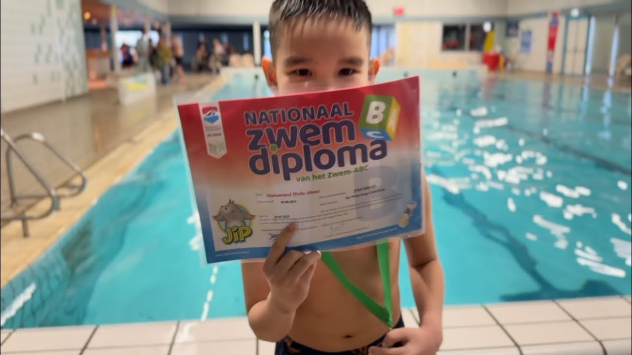 Afzwemmen voor het zwemdiploma B
