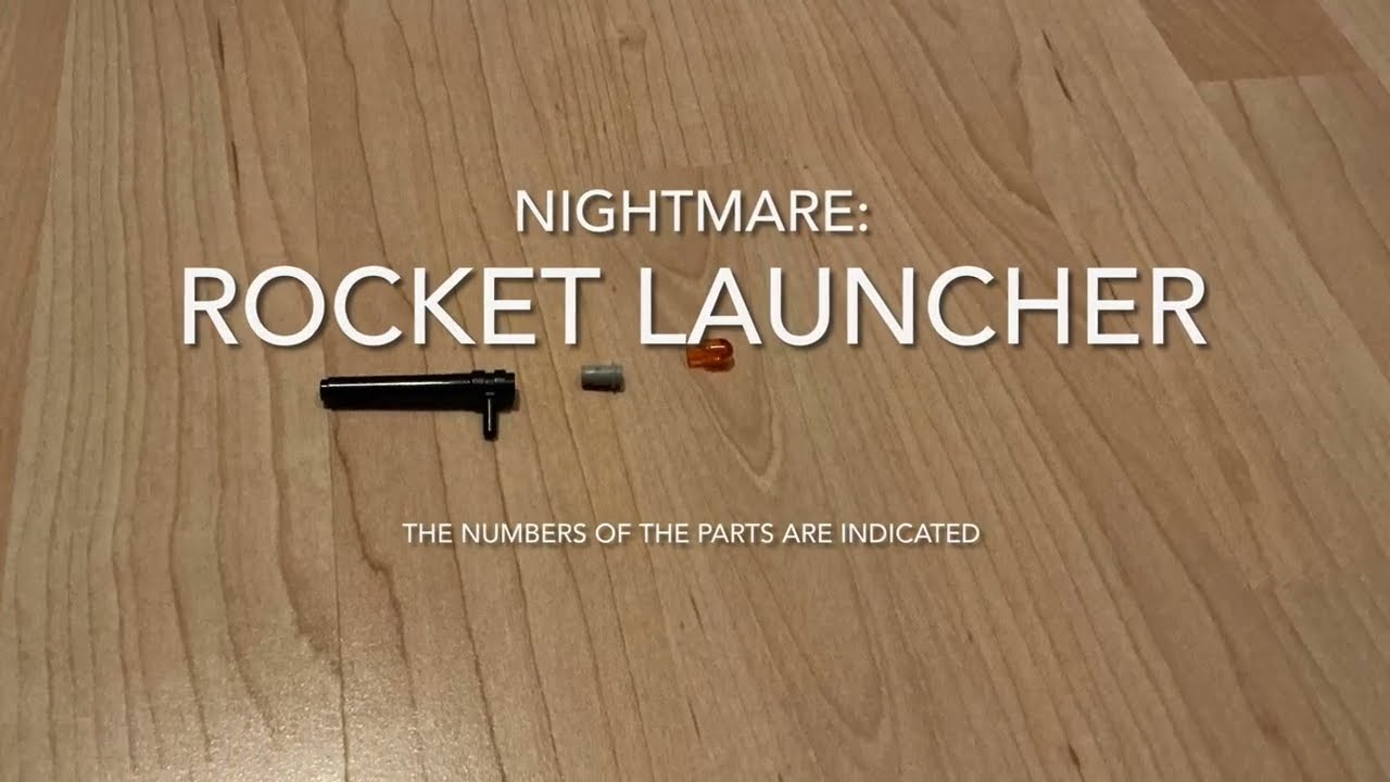 Lego: Rocket launcher
