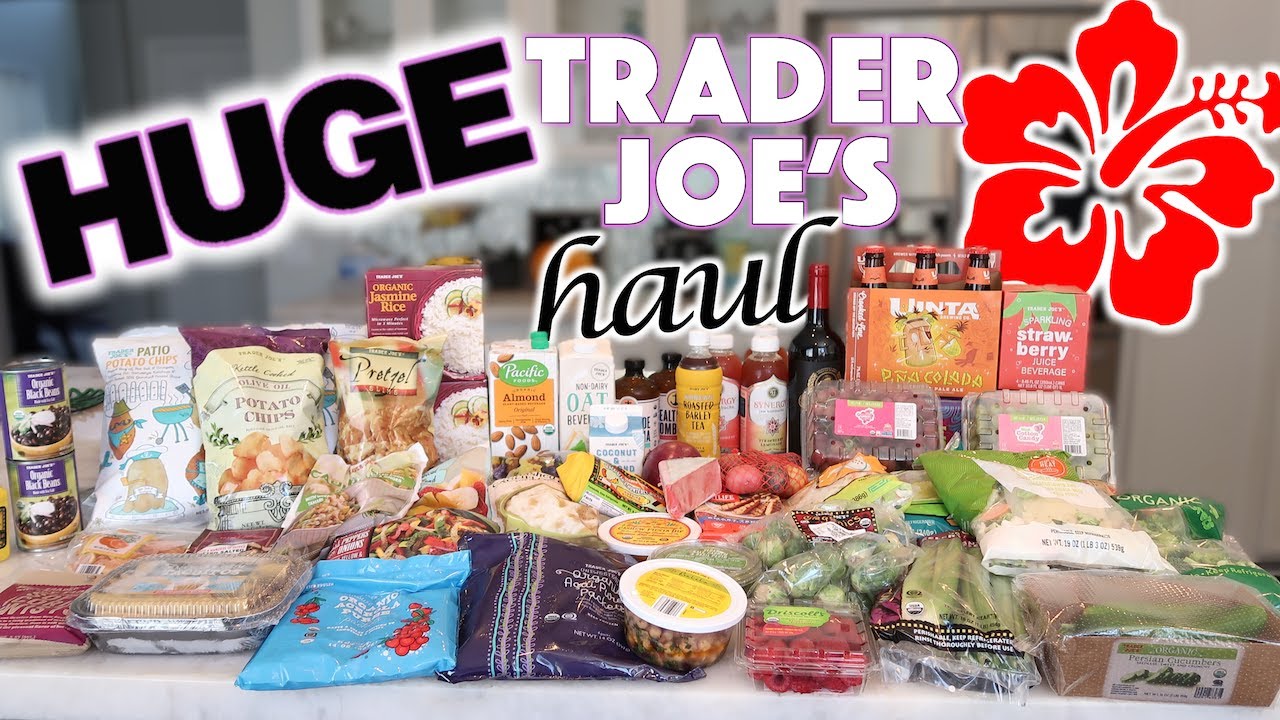 MASSIVE TRADER JOE'S HAUL (BIGGEST ONE TO DATE)