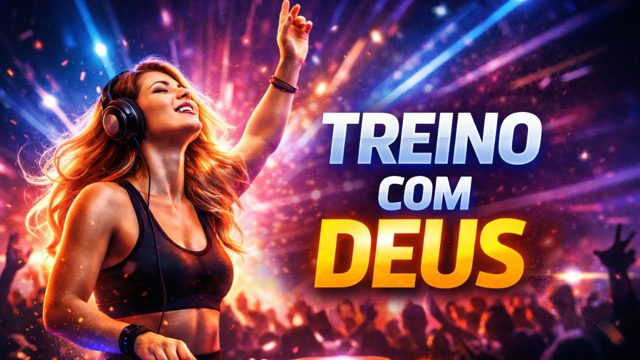 Treino com Deus 💪 Louvor Eletrônico EDM para Academia e Foco