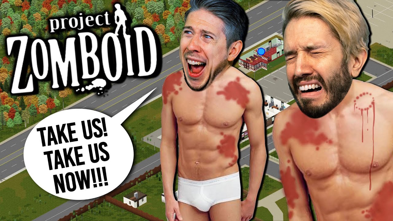 Two men looking for death in Project Zomboid