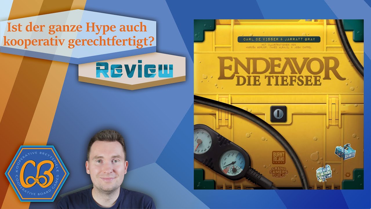 Endeavor: Die Tiefsee - Geniale Verzahnungen, aber kooperativ nur eingeschränkt empfehlbar - Review