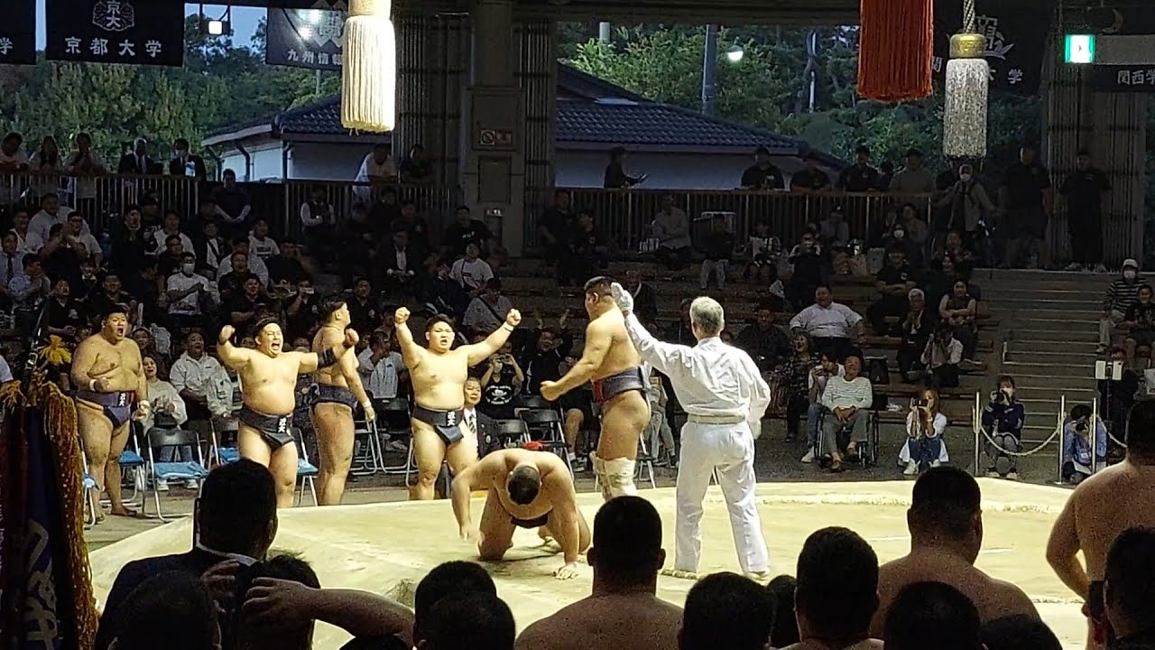 【団体決勝】2023 全国学生相撲選手権大会 日本大学vs近畿大学