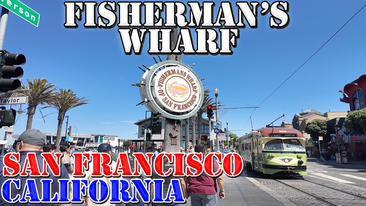 Fisherman's Wharf - San Francisco - California - 4K Walking Tour