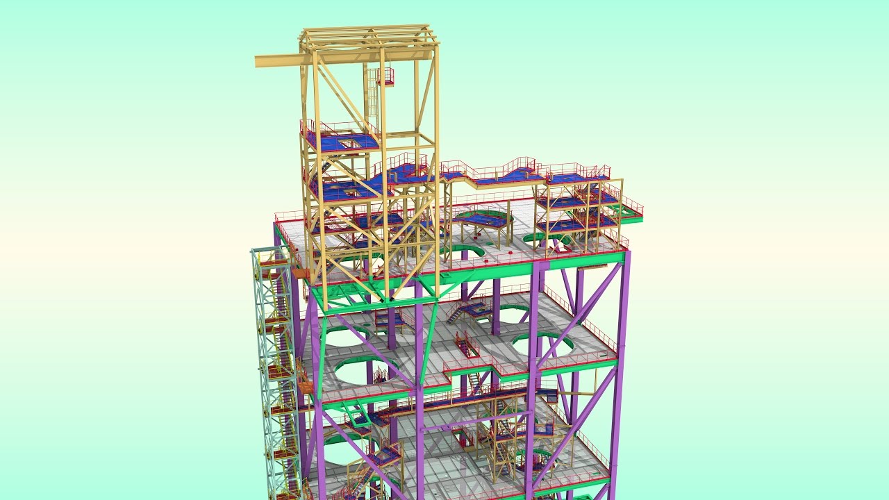 Bocad - Torre da 2600TON per Cementificio - Algeria