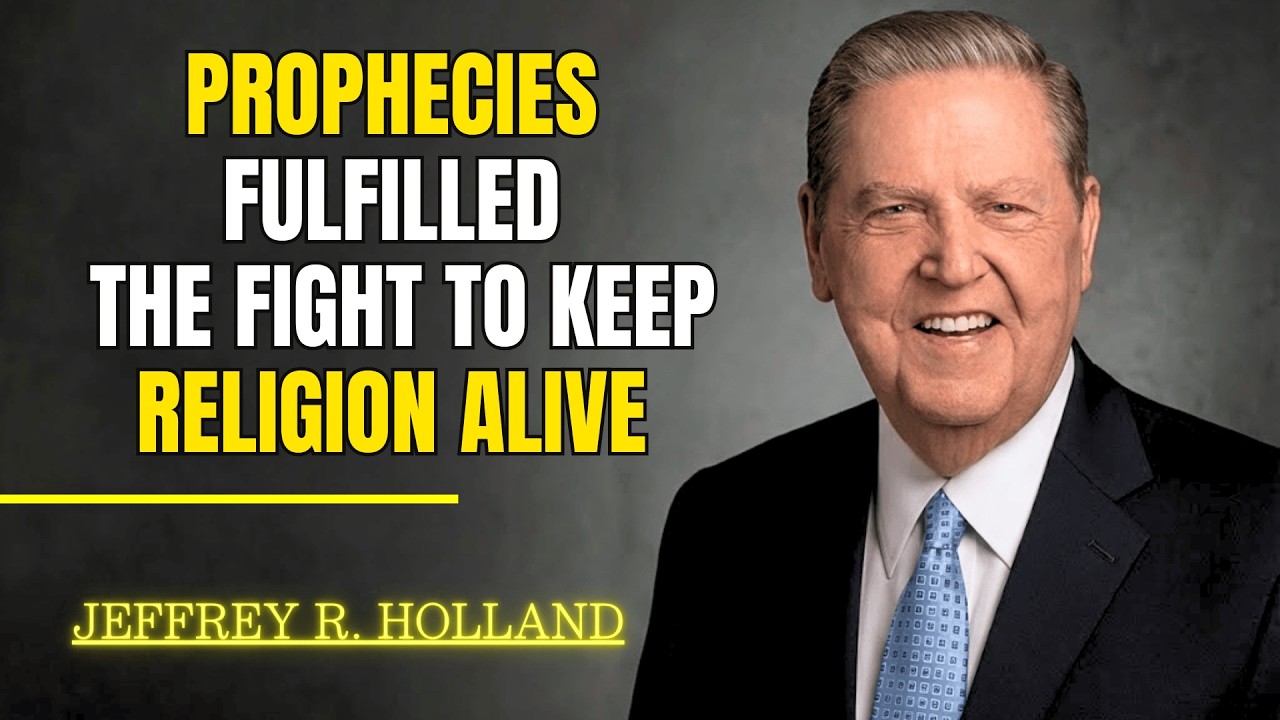 Jeffrey R  Holland - Prophecies Fulfilled The Fight to Keep Religion Alive