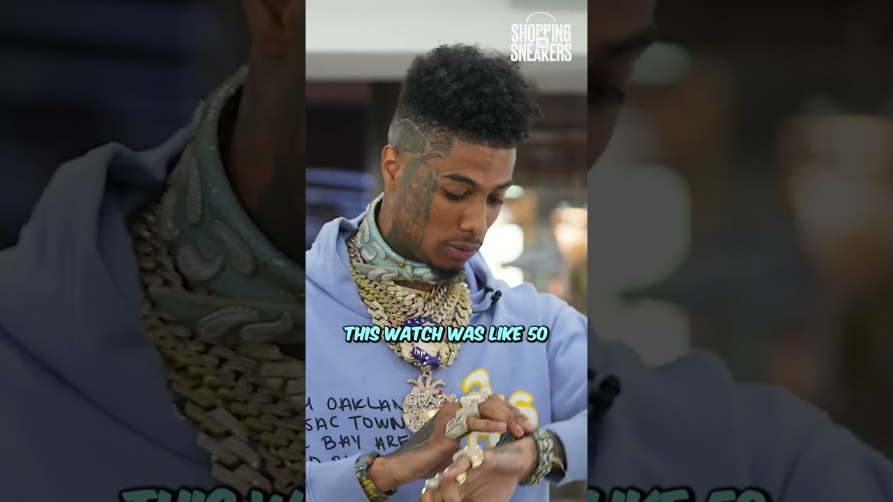 Blueface nosi biżuterię wartą 700 000 dolar&oacute;w | #szorty