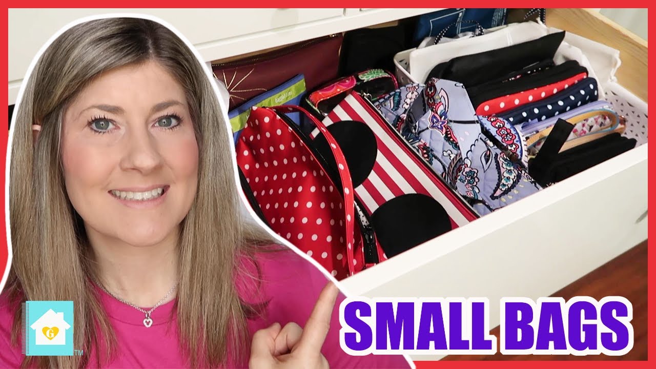 SMALL BAG ORGANIZATION | DRAWER CLEAN OUT 2021