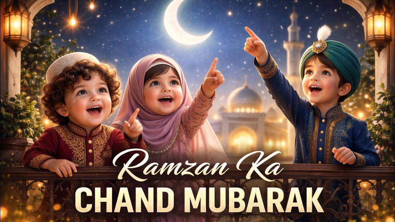 Ramzan ka chand nazar aa gaya 🌙 |Rehmat ka paighaam saath le aaya ✨ | heart touching naat ❤️