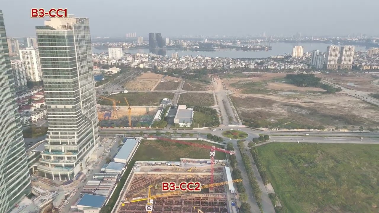 Tiến độ thi công khu đô thị Starlake Tây Hồ Tây đầu năm 2026