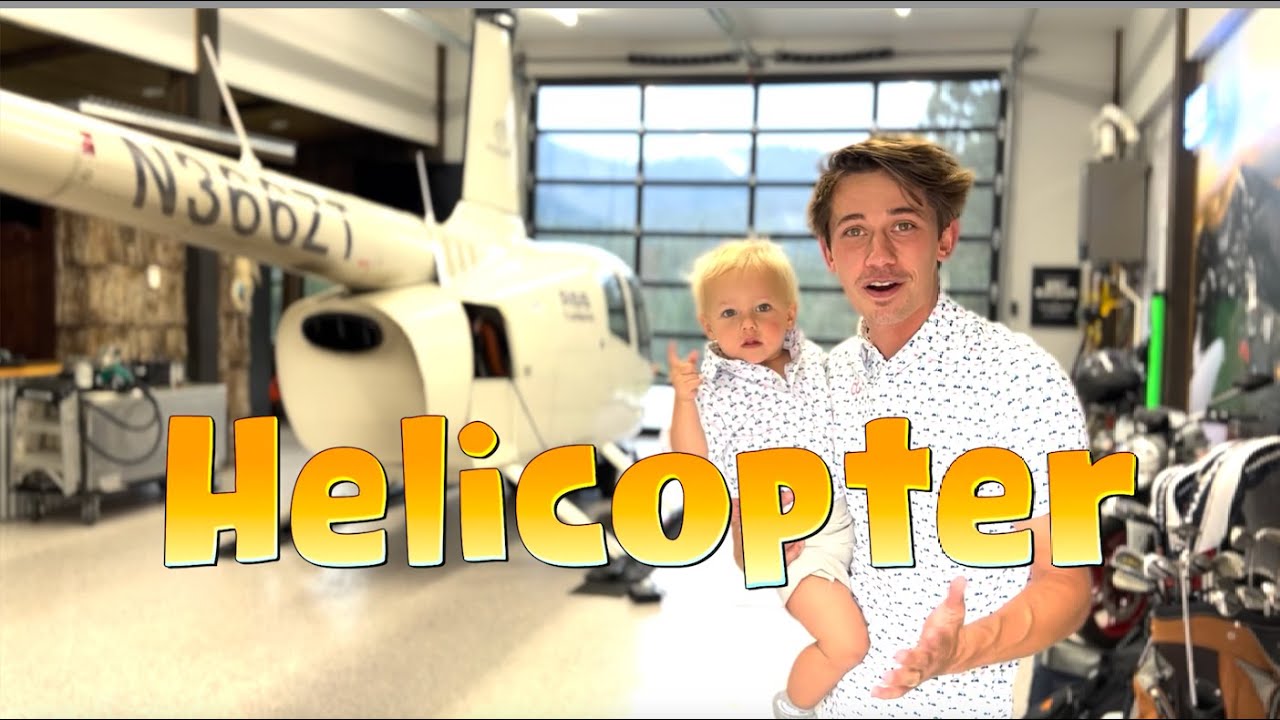 Flying a Helicopter with Wylder! @WylderInTheWild