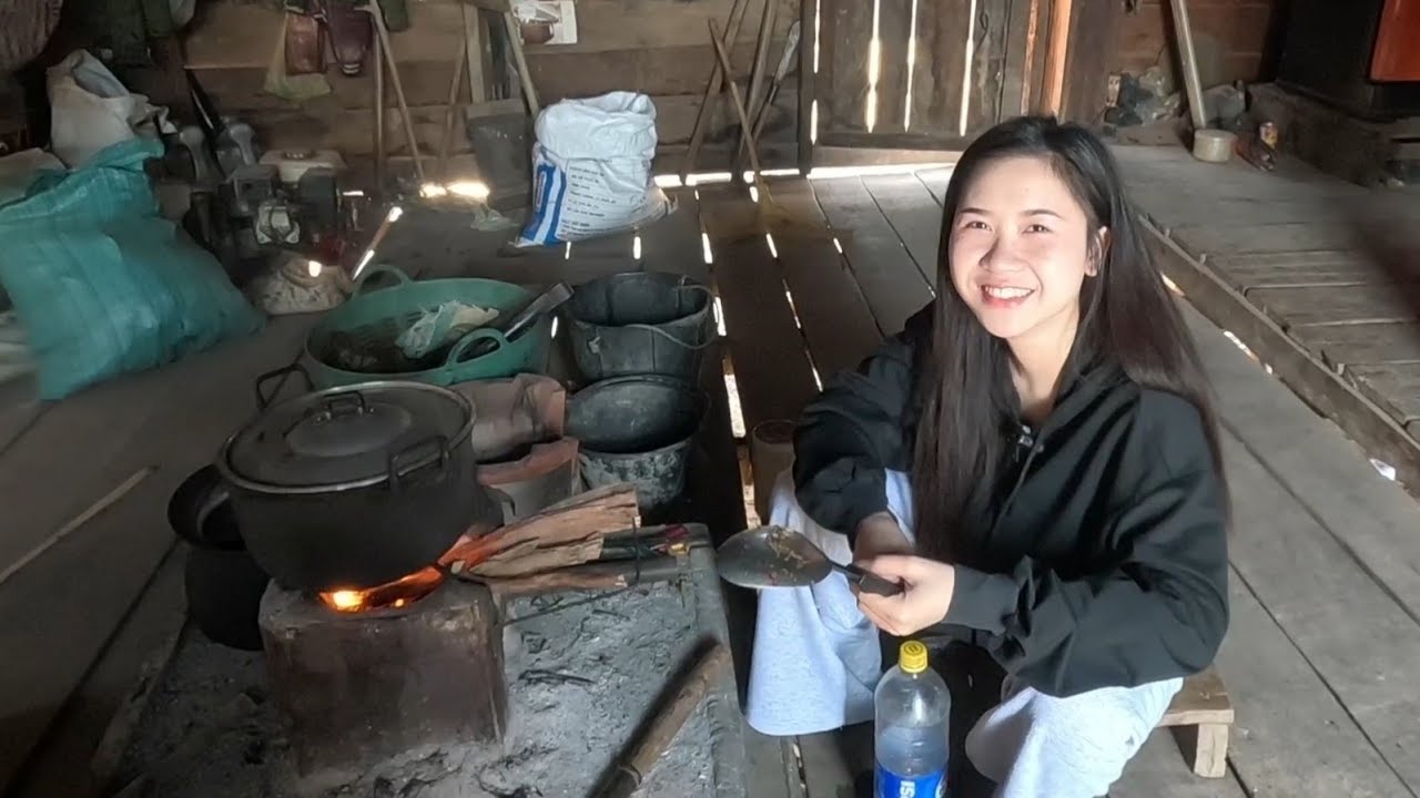 #น้องติน่า #สาวลาว รักข้ามประเทศวันนี้โชคดีมากวาสนาปากสาวลาวมอบความอบอุ่นอาสาทำกับข้าวให้ครัวเรือน