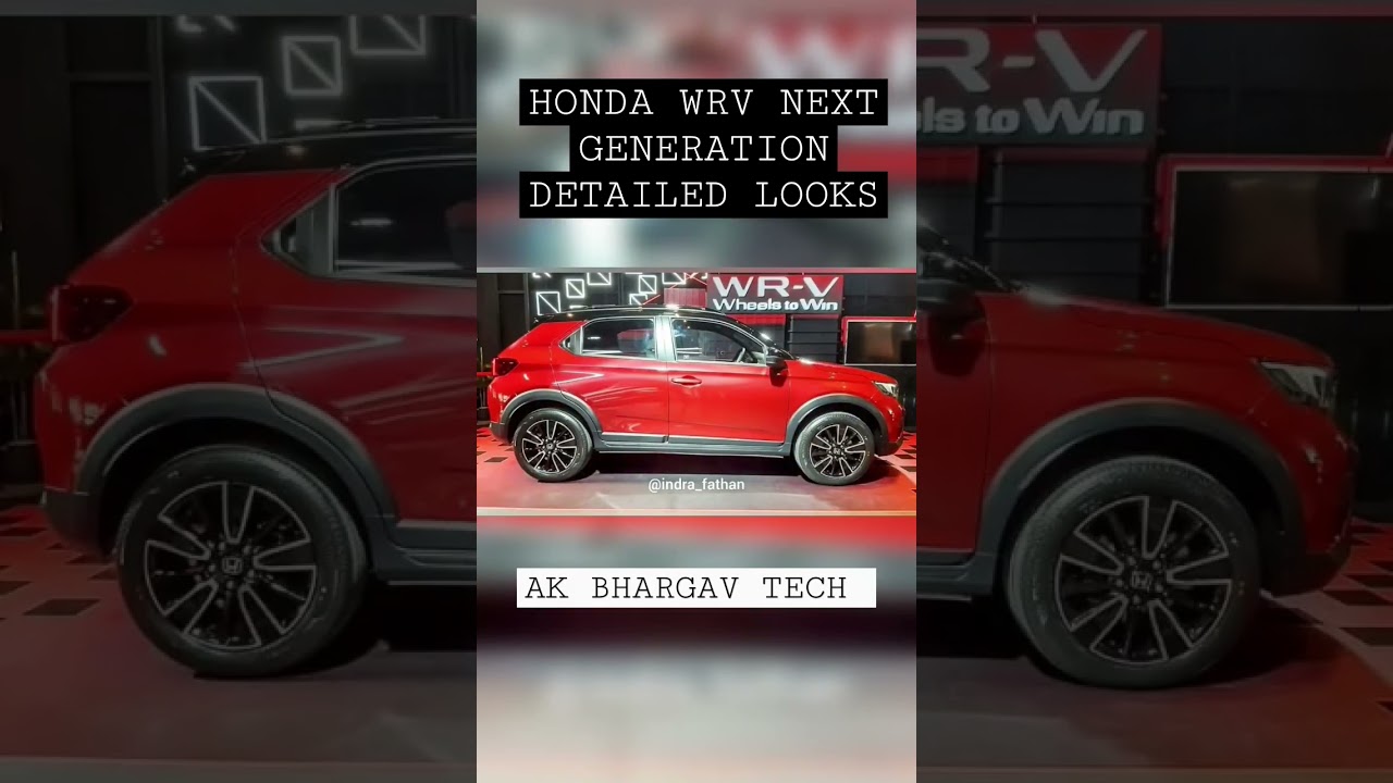 Honda Next generation WRV Looks Fully Detailed Video Features All Colours @ArunPanwarx#shorts #wrv