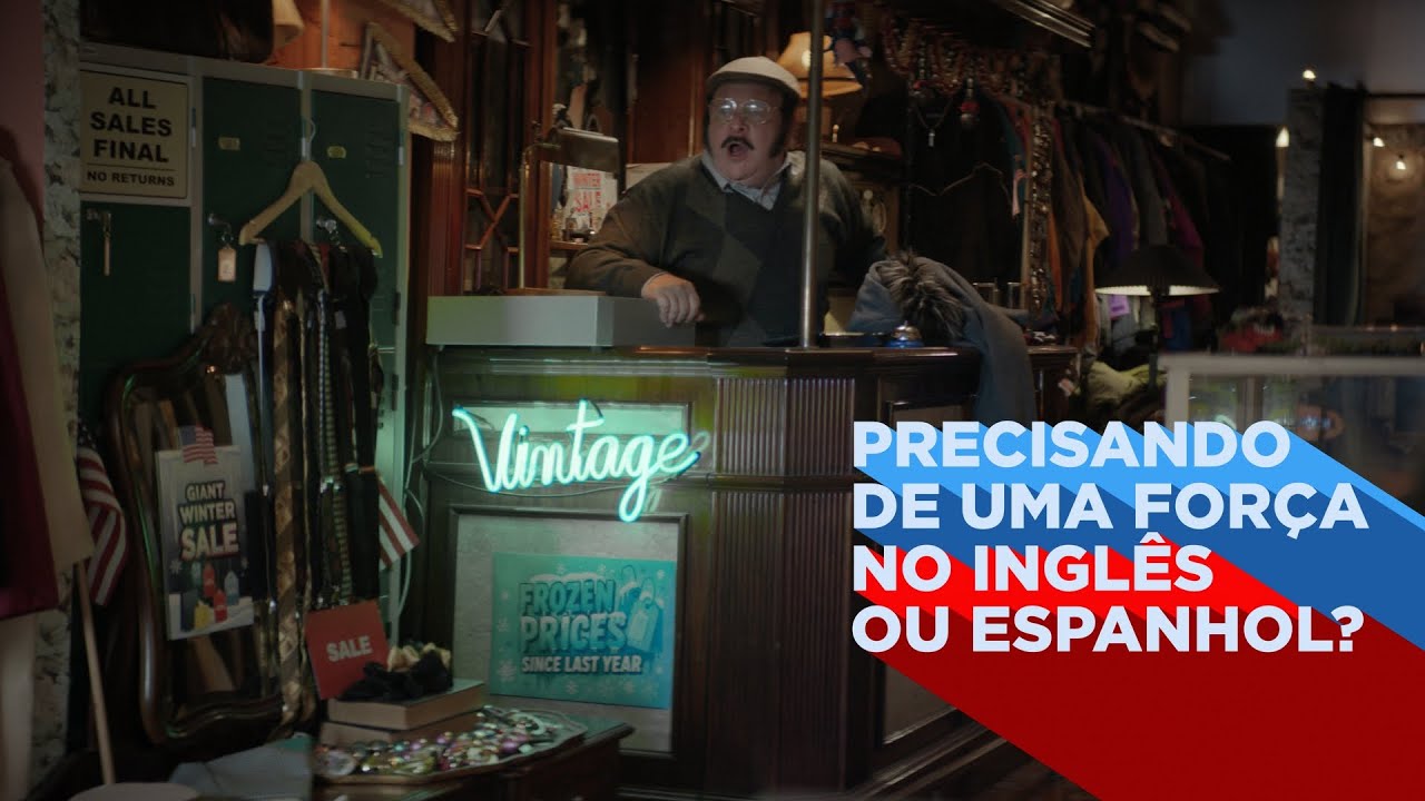 Precisando de uma for&ccedil;a no ingl&ecirc;s ou espanhol?