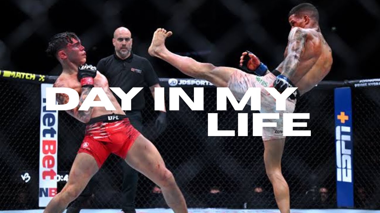 24 Hours as a UFC fighter (My 1st YouTube video)