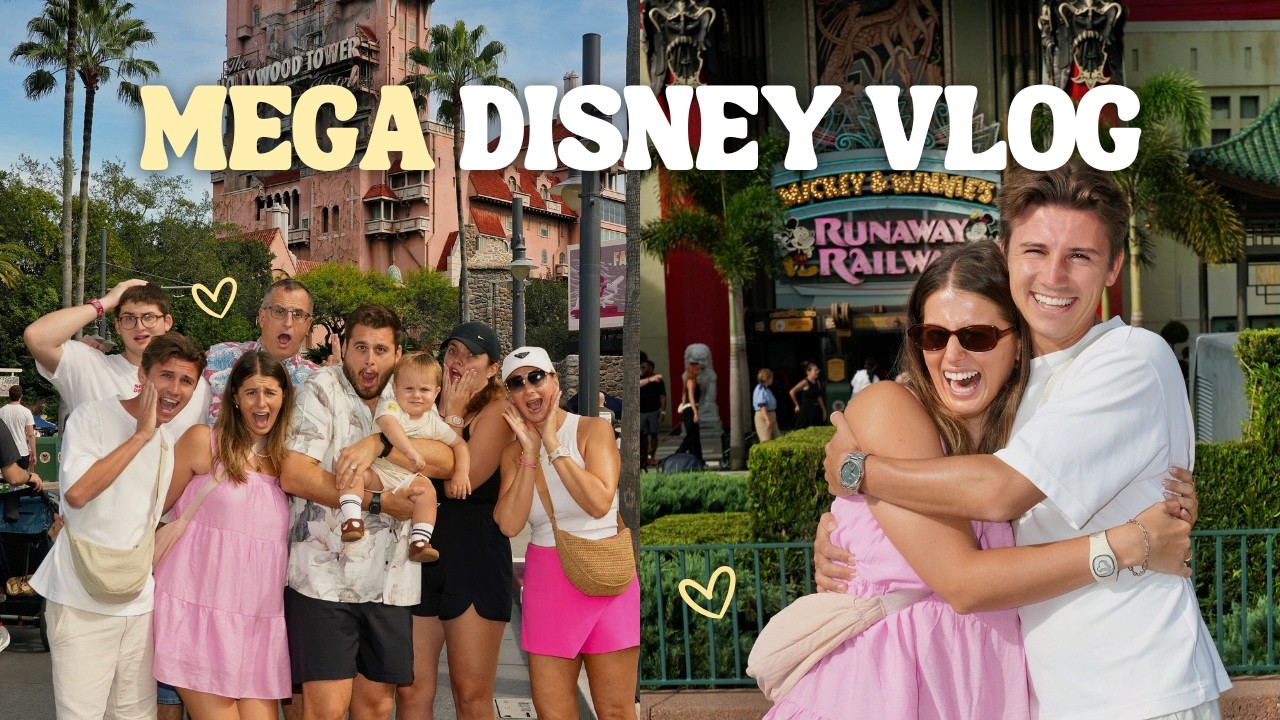 DISNEY WORLD MEGA VLOG | Hollywood Studios & Starlight Night Parade!!!