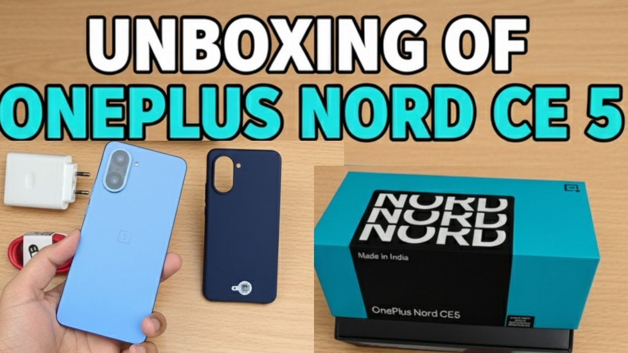 OnePlus Nord CE5 Unboxing 🔥 | Budget Flagship Feel 💥 Full Honest Review!"