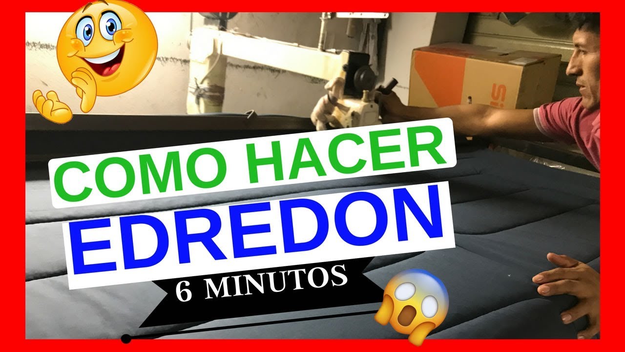 C&oacute;mo HACER EDREDONES para CAMA PASO A PASO|  C&oacute;mo HACER UN EDREDON PARA CAMA 5 MINUTOS😱